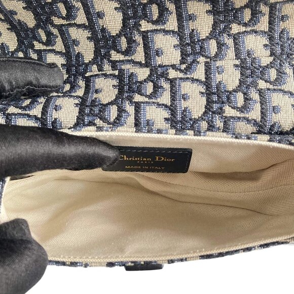 Dior Oblique Mini Saddle Bag - Picture 10 of 10